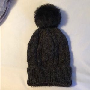 Dark gray Abercrombie and Fitch Winter Hat